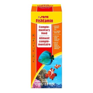 SERA Fishtamin 15 ml, koncentrat witaminowy (02710)