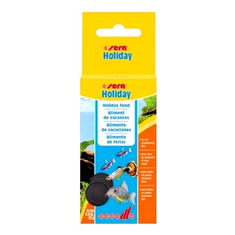 SERA Holiday, 10 tabl., 24g - pokarm wakacyjny (00990)