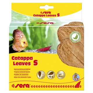 SERA Liście migdałecznika - Catappa Leaves S, 14 cm, 10szt/OPAK (32273)