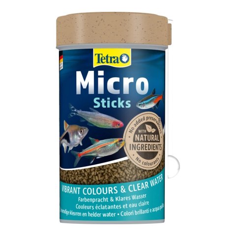 TETRA Micro Sticks 100 ml pokarm dla ryb tropikalnych z małymi pyszczkami (T277526)