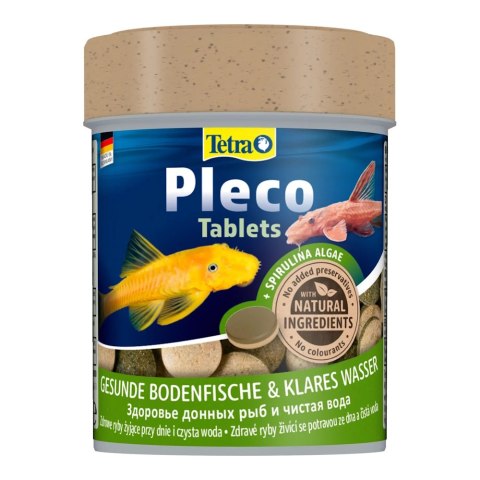 TETRA Pleco Tablets 275 Tab. pokarm tonące tabletki dla ryb dennych (T199309)