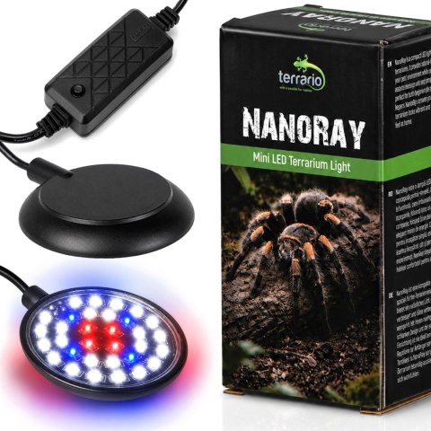Terrario Nanoray Mini LED 6W - oświetlenie do terrarium 3w1