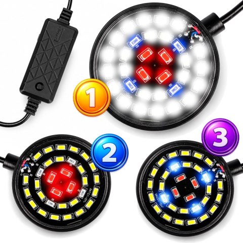 Terrario Nanoray Mini LED 6W - oświetlenie do terrarium 3w1