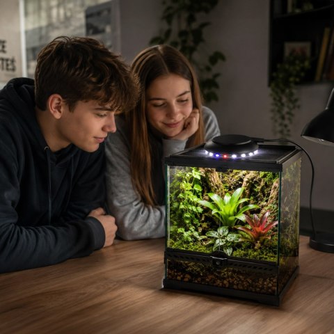 Terrario Nanoray Mini LED 6W - oświetlenie do terrarium 3w1