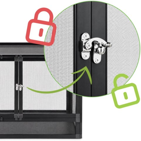 Terrario Nexframe F-Line - terrarium z siatki 60x40x40cm