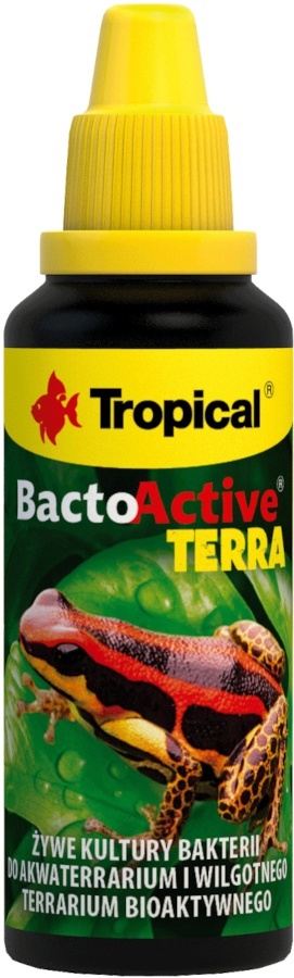 Tropical Bacto-Active Terra 30 ml – bakterie do terrarium bioaktywnego
