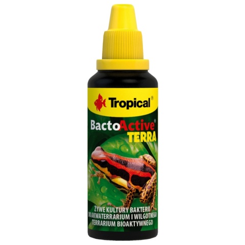 Tropical Bacto-Active Terra 30 ml – bakterie do terrarium bioaktywnego