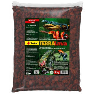 Tropical TerraLava – lawa wulkaniczna do terrarium bioaktywnego 6–18 mm