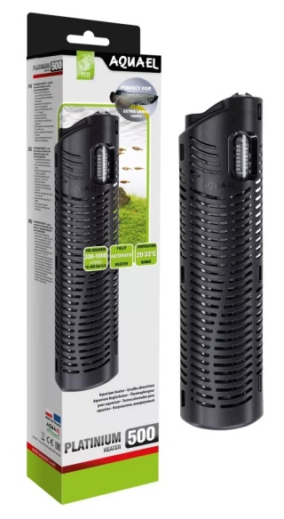 AQUAEL Platinium Heater 500W grzałka do akwarium 300–1000 l