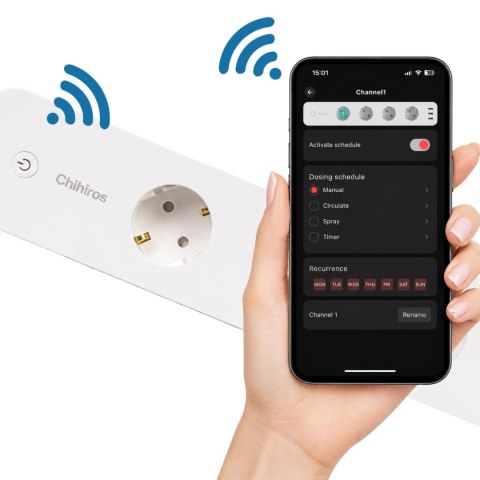 Chihiros Smart Power Strip - listwa zasilająca WIFI