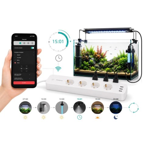 Chihiros Smart Power Strip - listwa zasilająca WIFI