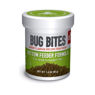 FLUVAL Bug Bites Bottom Feeder Formula, pokarm dla ryb żerujących przy dnie, S/M, granulat, 45g (5860)