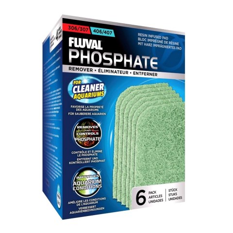 FLUVAL Wkład redukujący fosforany 307/407 Phosphate Remover, 6szt./op. (2612)
