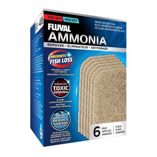 FLUVAL Wkład redukujący związki azotowe Ammonia Remover 307/407, 6szt./op. (2582)