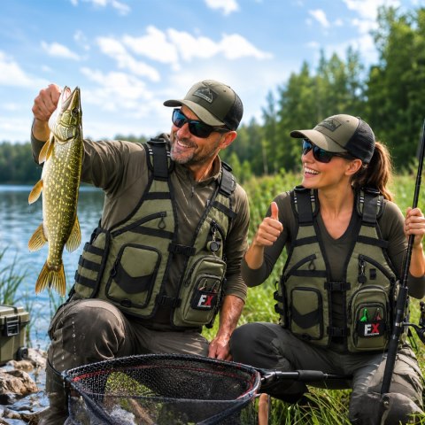 Fishing Expedition CombiVest Green - kamizelka wędkarska