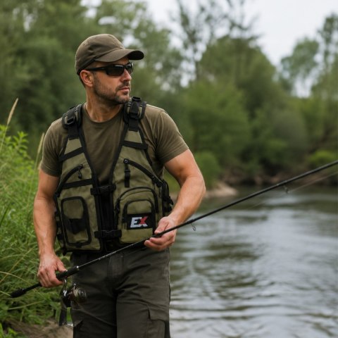 Fishing Expedition CombiVest Green - kamizelka wędkarska