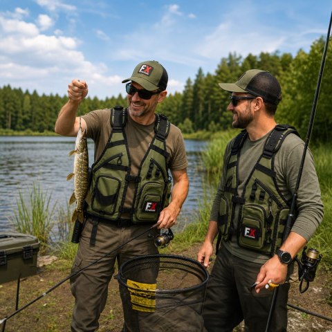 Fishing Expedition CombiVest Green - kamizelka wędkarska