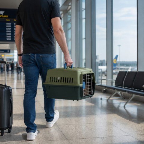 Kruger Meier Hard Care Flight - twardy transporter dla psów i kotów