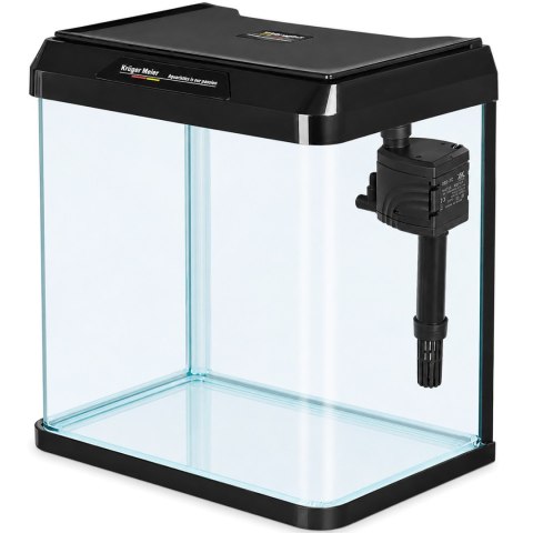 Kruger Meier Como Aquarium 7l - akwarium zestaw czarny