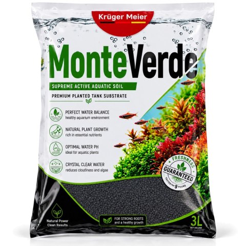 Kruger Meier MonteVerde 3l - aktywne podłoże do akwarium