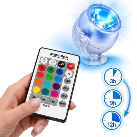 Kruger Meier NightGlow Pro 5W - oświetlenie nocne z timerem