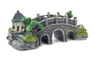 Happet mostek 10 cm ozdoba dekoracja do akwarium kryjówka dla ryb