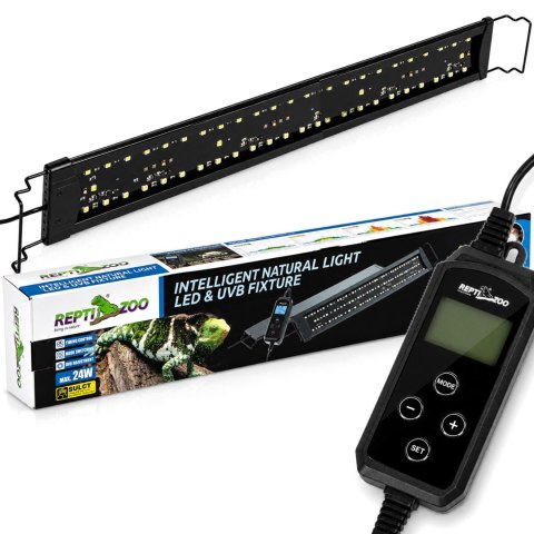 Repti-Zoo Natural Light LED UVB 24W - lampa automatyczna do terrarium 90cm
