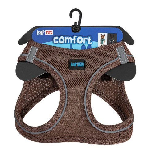 Happet Air Comfort L brązowe – szelki puszorek dla psa 8–13 kg