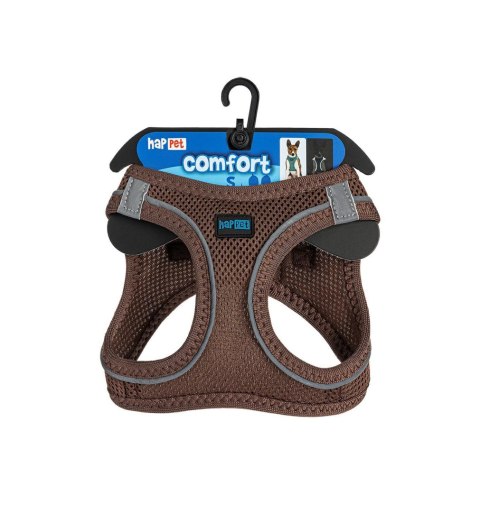 Happet Air Comfort XS brązowe – szelki puszorek dla psa 3–5 kg