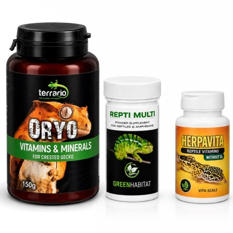 Terrario ORYO for Crested Gecko 150g - witaminy dla gekona orzęsionego