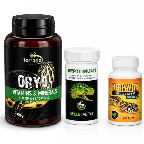 Terrario ORYO for Turtles & Tortoise 150g - witaminy dla żółwi