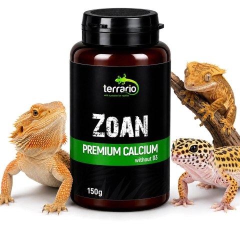 Terrario Zoan Calcium without D3 - wapno bez witaminy D3 150g
