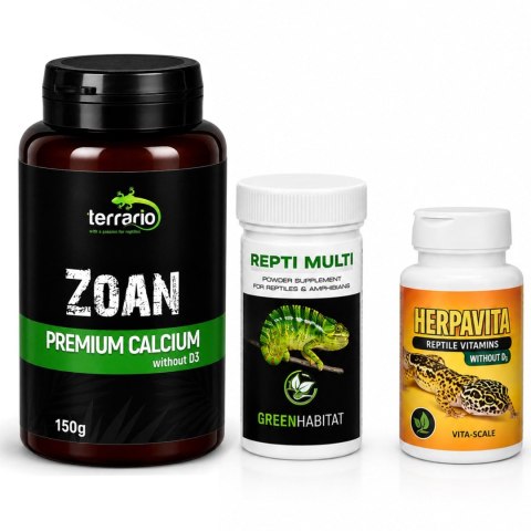 Terrario Zoan Calcium without D3 - wapno bez witaminy D3 150g