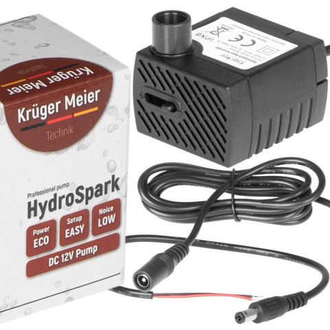 Kruger Meier HydroSpark 350 - pompa wody 220l/h na 12V