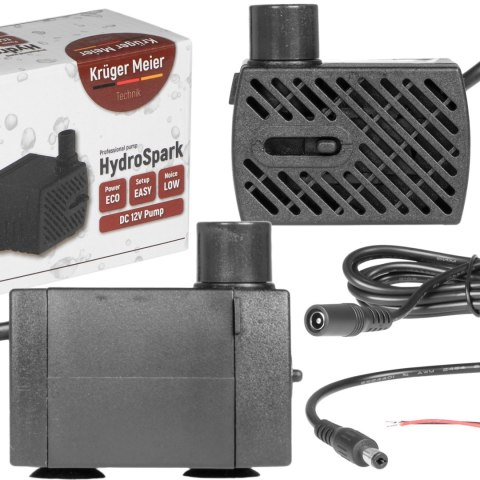 Kruger Meier HydroSpark 350 - pompa wody 220l/h na 12V