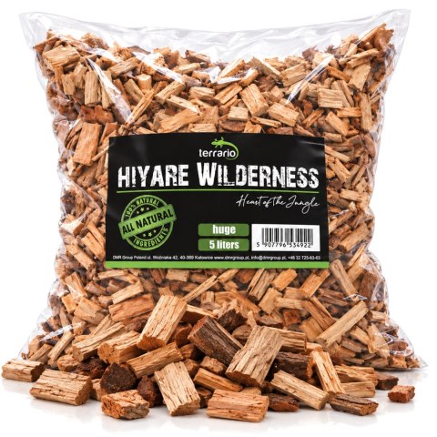 Terrario Hiyare Wilderness 15l - duże zrębki bukowe