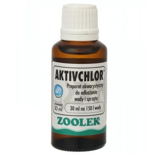 Zoolek ActivChlor 30 ml - Środek do Dezynfekcji w Akwarium