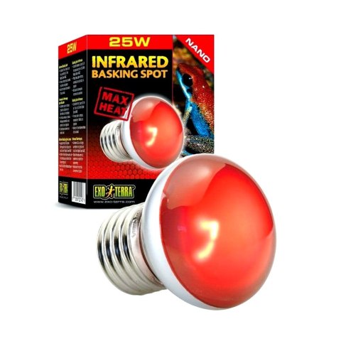 EXOTERRA Żarówka Exo Terra Infrared Basking Spot, NANO, 25W (PT2143)