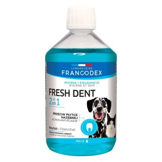 FRANCODEX PL Płyn dla psa i kota do higieny jamy ustnej Fresh dent 500 ml (FR179121)