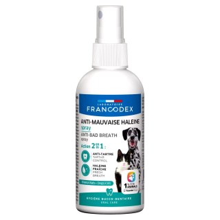 FRANCODEX Spray dla psów i kotów przeciwko nieprzyjemnemu oddechowi 100 ml (FR170198)