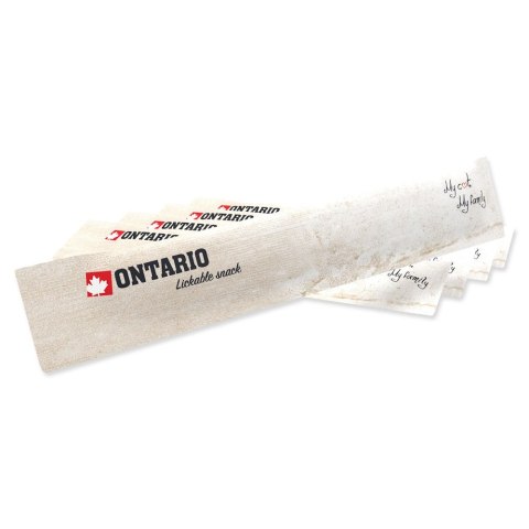 ONTARIO Przysmak do lizania dla kotów extra tuńczykiem i łososiem 5x14g (213-53718)
