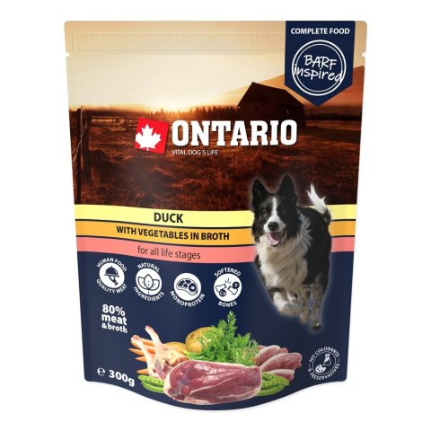 ONTARIO Saszetka Kaczka z warzywami w bulionie 300g (214-3373)