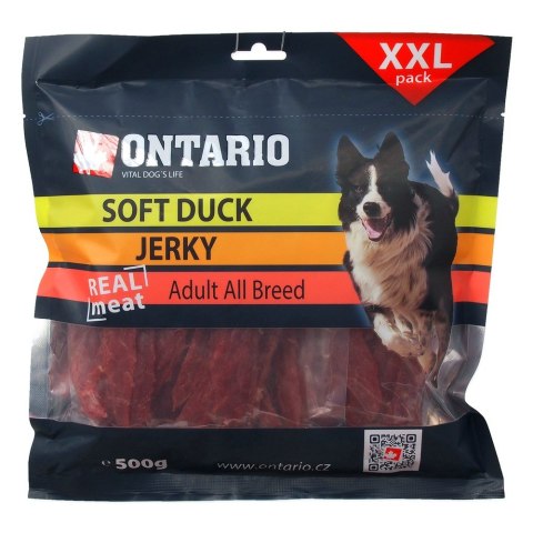ONTARIO miękie plastry kaczki 500g przysmak dla psa (214-5074)