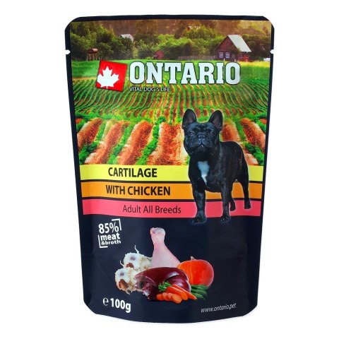 Ontario saszetka chrząstki z Kurczakiem w rosole 100g (214-3032)