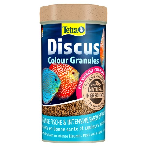 Tetra Discus Colour 250 ml granulat wybarwiający dla dyskowców
