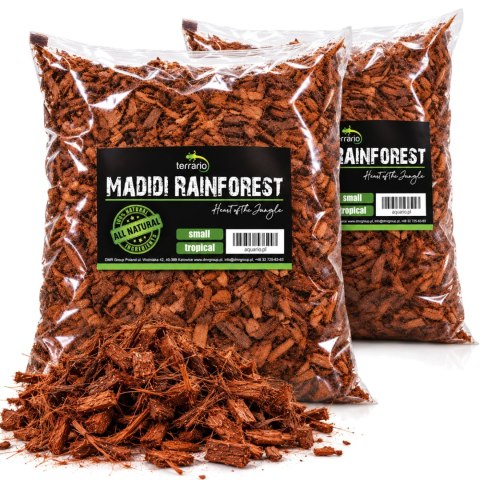Terrario Madidi Rainforest 10l - drobne zrębki kokosa