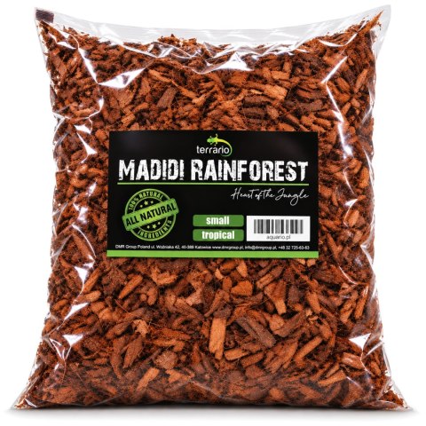 Terrario Madidi Rainforest 15l - drobne zrębki kokosa