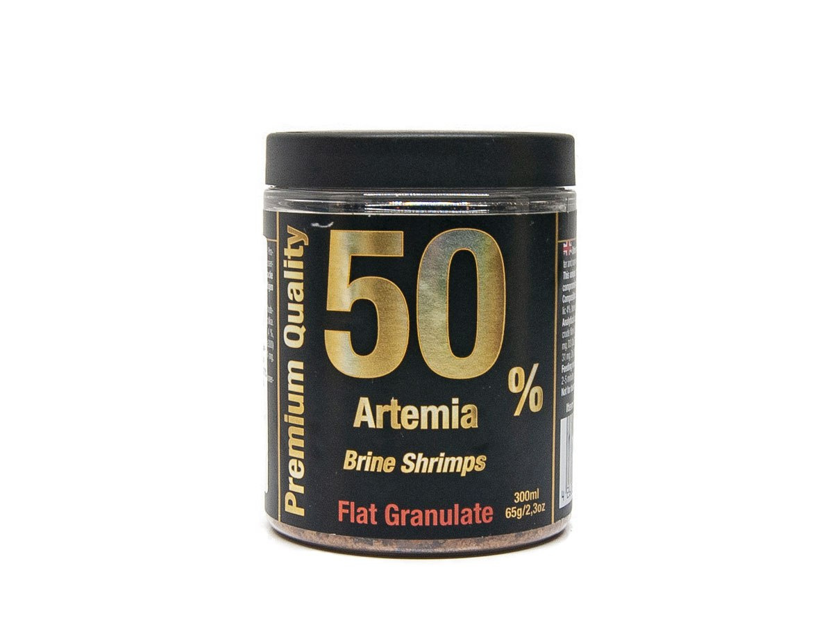 DISCUSFOOD 50% Artemia Flat Granulate 65g 300ml