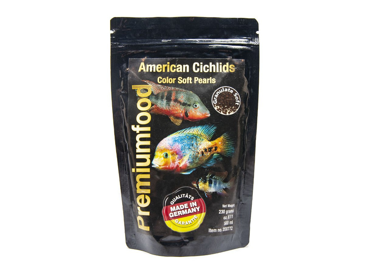 DISCUSFOOD American Cichlids Color Pearls 230g
