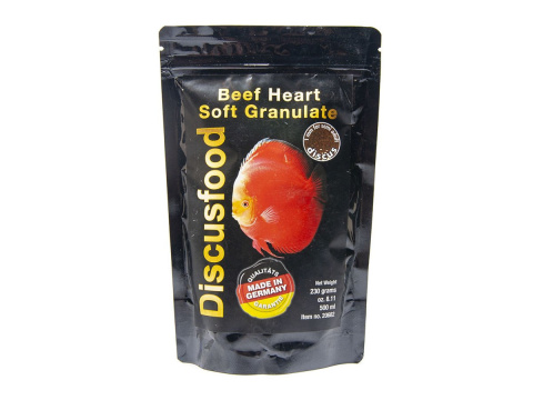 DISCUSFOOD Beef Heart Soft Granulate 230g 500ml